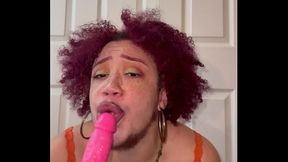 JOI: Jerk off to me with a Sloppy Blowjob