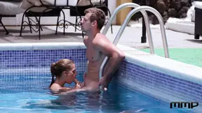 Girl In The Swimming Pool