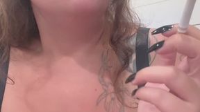 Sick & Smoking - Coughing Fetish Cutie
