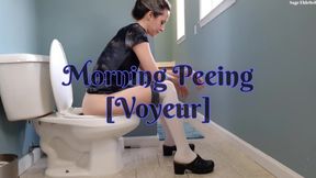 Sage Eldritch Morning Peeing [Voyeur]