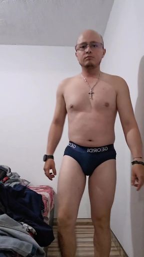 Calzoncillos pene peludo