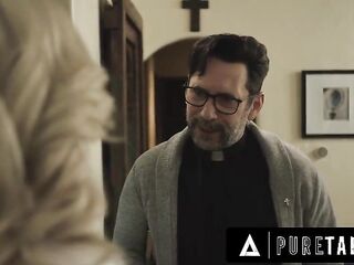 Aged Priests Group sex Tiny Golden-haired