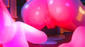 Busty Enchantress Ravaged by Twin Magic Dildos in Steaming 3D Fantasy Orgy