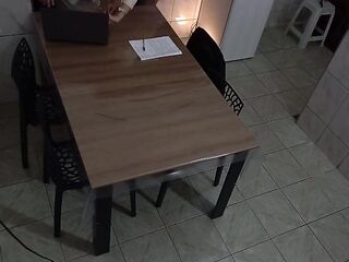 Secretary's butt gets banged in the rencounter room.