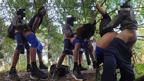 ofereci meu cuzinho pro negao de 24 cm comer no matoo