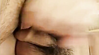 two Asians Have fun with Their Spunk-pumps in Amateur Flick