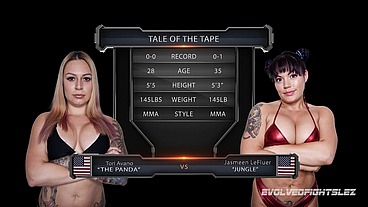 Tori Avano vs Jasmeen Lefleur Female Wrestling