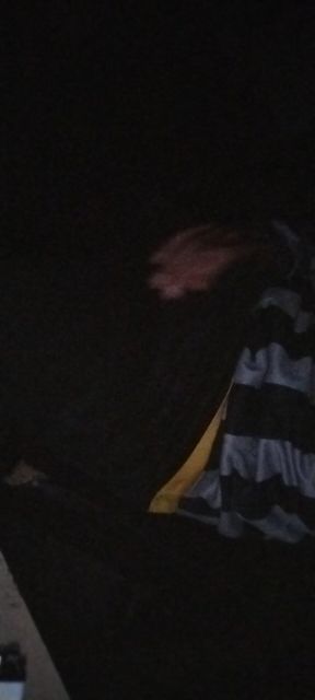 Touching Herself in Front of Her Pants