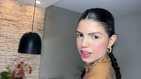foi no cuspe mesmo sem gel no cuzinho
