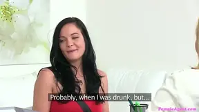 Female Agent - Sex Questions Lead To Stripping And Intense Lesbian Oral Sex