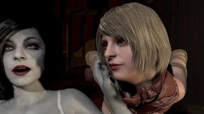 femdom bdsm with lady alcina dimitrescu from resident evil