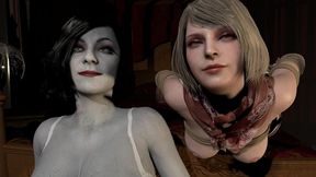 femdom bdsm with lady alcina dimitrescu from resident evil