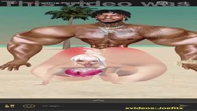 Hot beauty gets drilled at the beach