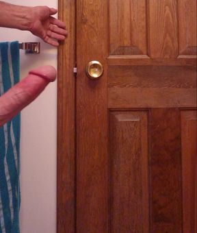 CAUGHT WITH A BONER GETTING READY TO SHOWER