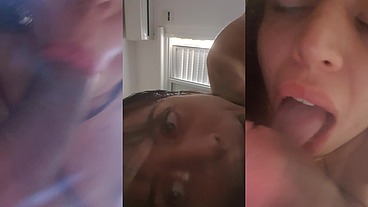 CHUPEI GOSTOSO MEU PADRASTRO DEPOIS ELE ME DEU UM PRESENTE GOSTOSO, LEITINHO NO RABILHO