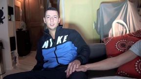 Slut fucked in jockstrap by Kamel the arba friend of Malik