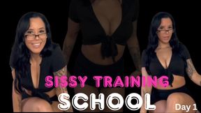 Sissy Training School: Day 1