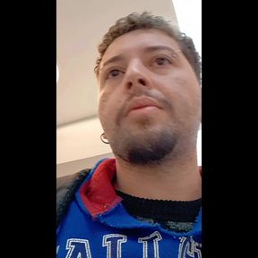 I Got Caught Showing off in the Men's Restroom with a Soft Cock and Almost Got Kicked Out