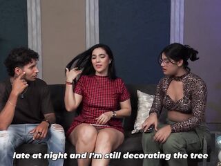 Perky Christmas! I bang my girlfriend's mommy behind her back and we've a great time