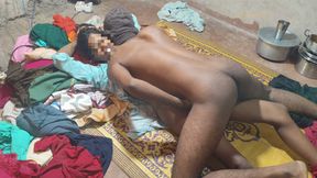 Desi village girl fucked by city boy takes advantage of summer weather in room