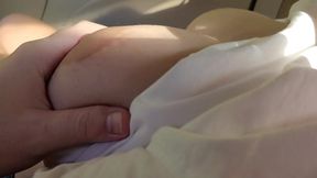 Naughty Stranger lets Me Touch Her Big Natural Boobs in the Car