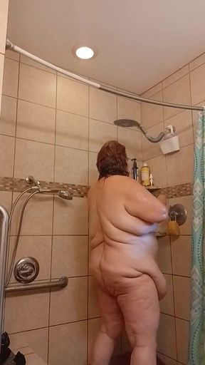 All sweaty nurse Vicki needs shower