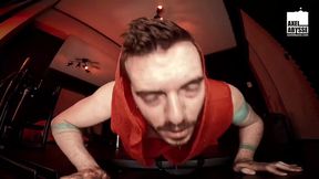 Axel’s Gapin’ Hole Ruined by a Monster Toy After Fisting Hardcore