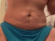 Straight guy wearing getting skirt riding bbc dildo