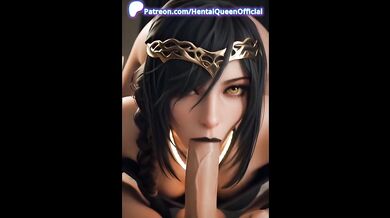 Dark Elf Maid Jinx Cosplay Gets Fucked Hard Creampie