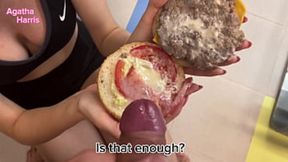 Colleague Sucked A Burgernator's Load