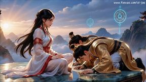 He actually wanted to in threesome. For the the younger ones, I agree to it. Ancient fairies. ep.2  AI-generated,