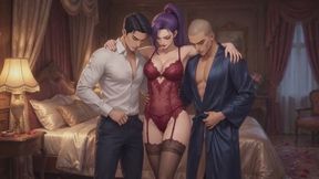 Bisexual Encouragement Stories #1B: Violet Hair Confessions of Bi Awakening Guidance (Animated)
