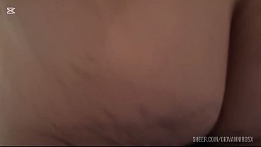 Slutty blonde fucks the delivery guy and a wanking neighbor ends up joining in too