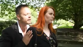 Orange-red Hair and White Body to Fuck Around with