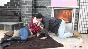 ”Big Breasted Angel Wicky Screwed After Showing Off Her Plum Body”