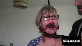 British chubby babe takes relentless pounding and big cock in mouth