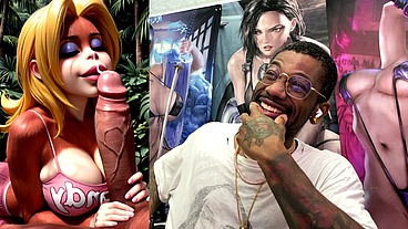 Candy Kong Makes A Hard Cock Cum Hard Ass Fuck As She Sucks It Off, AI Generated