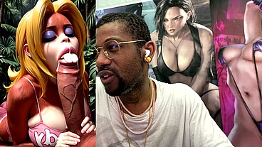 Candy Kong Makes A Hard Cock Cum Hard Ass Fuck As She Sucks It Off, AI Generated