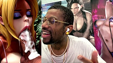 Candy Kong Makes A Hard Cock Cum Hard Ass Fuck As She Sucks It Off, AI Generated
