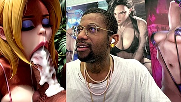 Candy Kong Makes A Hard Cock Cum Hard Ass Fuck As She Sucks It Off, AI Generated