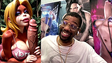 Candy Kong Makes A Hard Cock Cum Hard Ass Fuck As She Sucks It Off, AI Generated