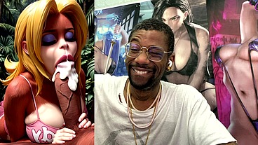 Candy Kong Makes A Hard Cock Cum Hard Ass Fuck As She Sucks It Off, AI Generated