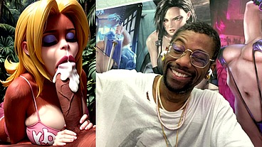 Candy Kong Makes A Hard Cock Cum Hard Ass Fuck As She Sucks It Off, AI Generated