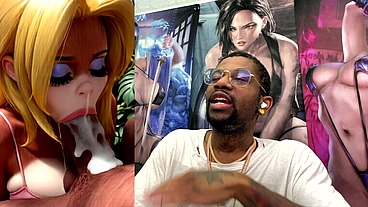 Candy Kong Makes A Hard Cock Cum Hard Ass Fuck As She Sucks It Off, AI Generated