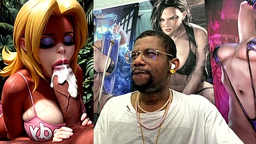 Candy Kong Makes A Hard Cock Cum Hard Ass Fuck As She Sucks It Off, AI Generated