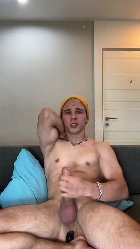 Strong Boy Jerking off