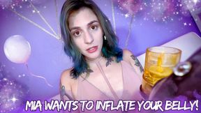 Mia Hope Wants To Inflate Your Belly! - 4K