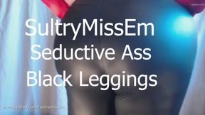 Seductive ass w black leggings