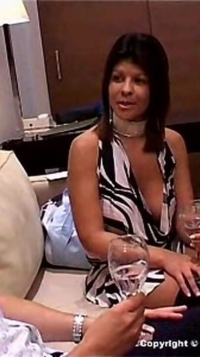 Brazillian Babe Sacha Does London