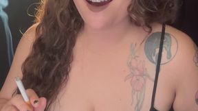 (Step) Aunt catches you smoking - POV JOI Roleplay